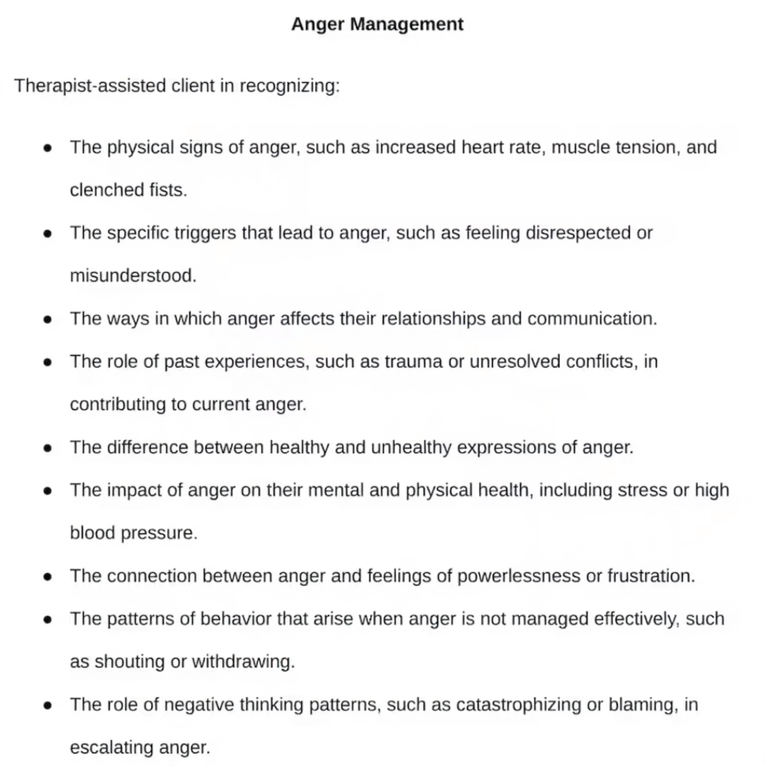 Therapy Progress Note Statements | Therapeutic Interventions Resource Counselor Documentation Workbook Therapist Worksheet Treatment Session
