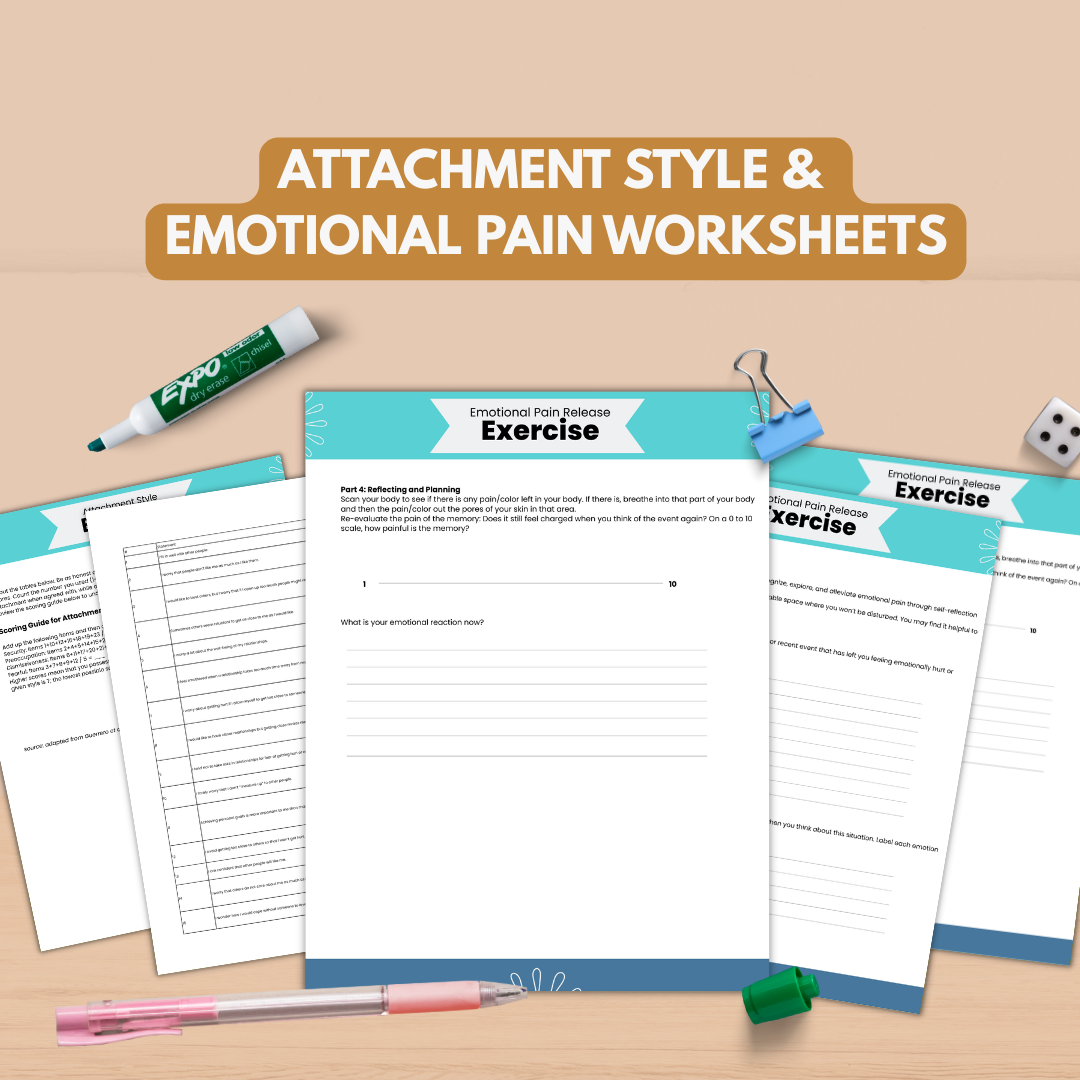 EMDR Worksheets Bundle, Therapist Scripts, History, Assessment, Window of Tolerance, Instant Download